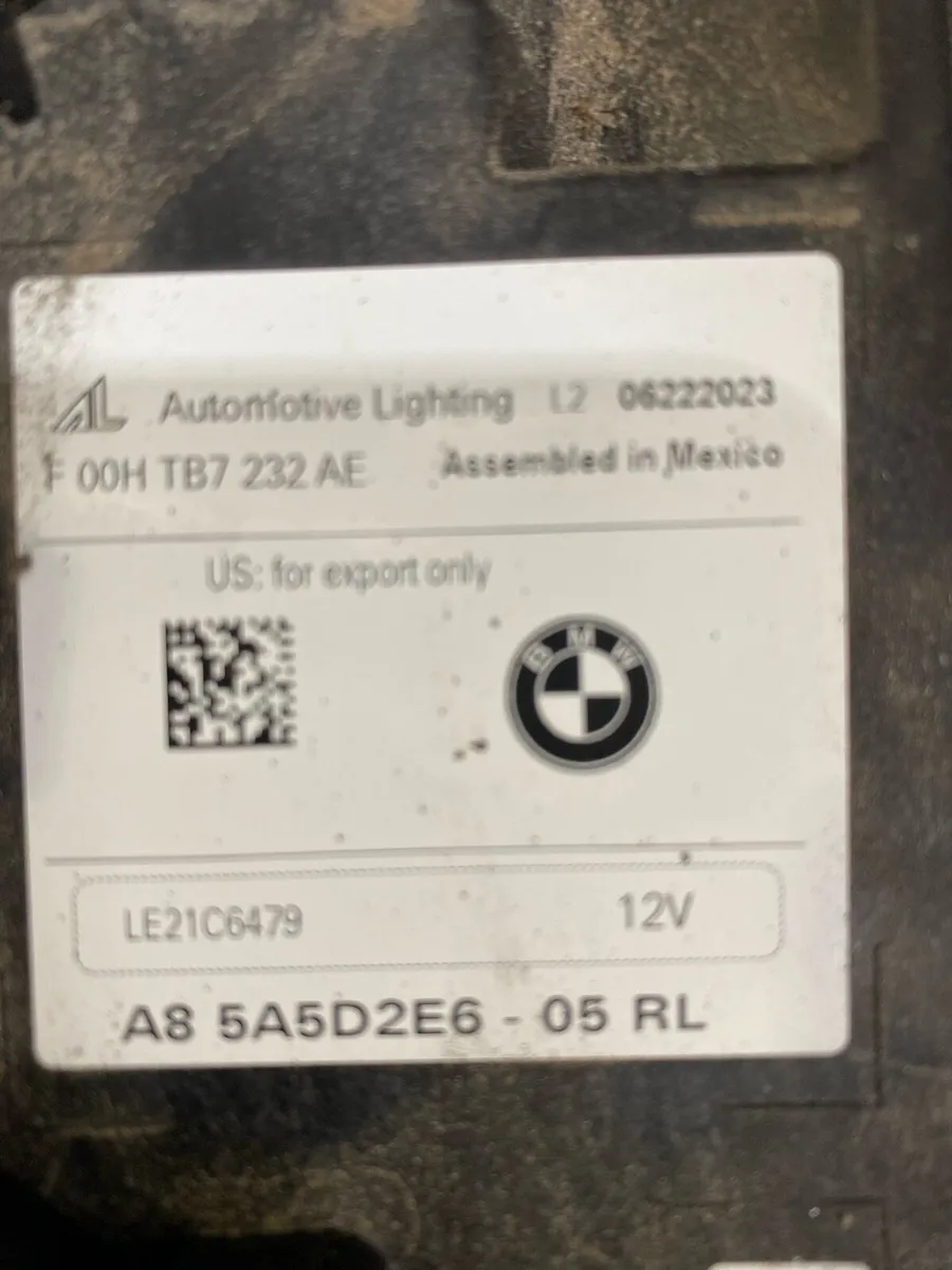 BMW X5 Rh Headlight 2023 - Image 2