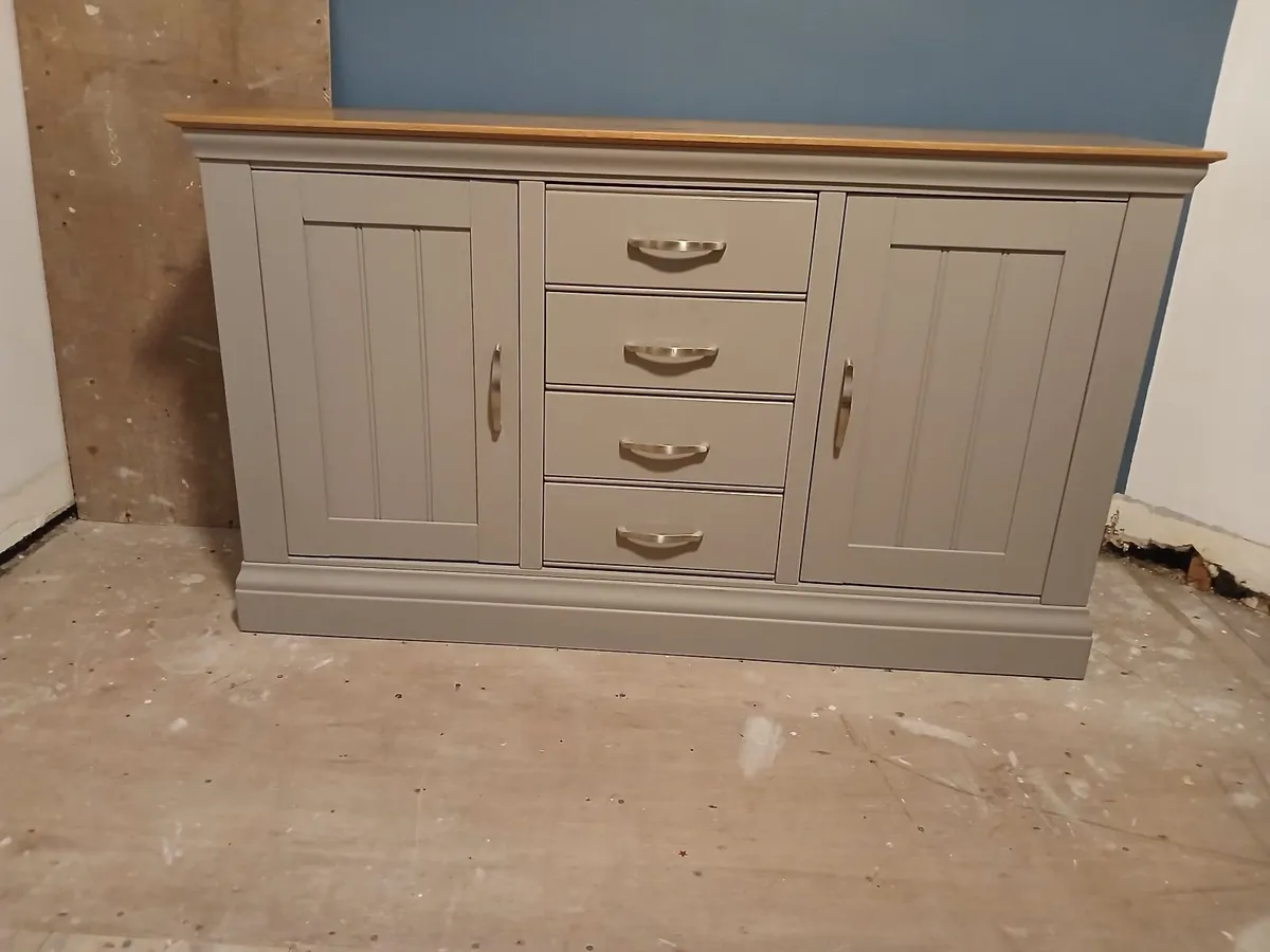 Sideboard and 2 matching tables in Dublin 12 - Image 2
