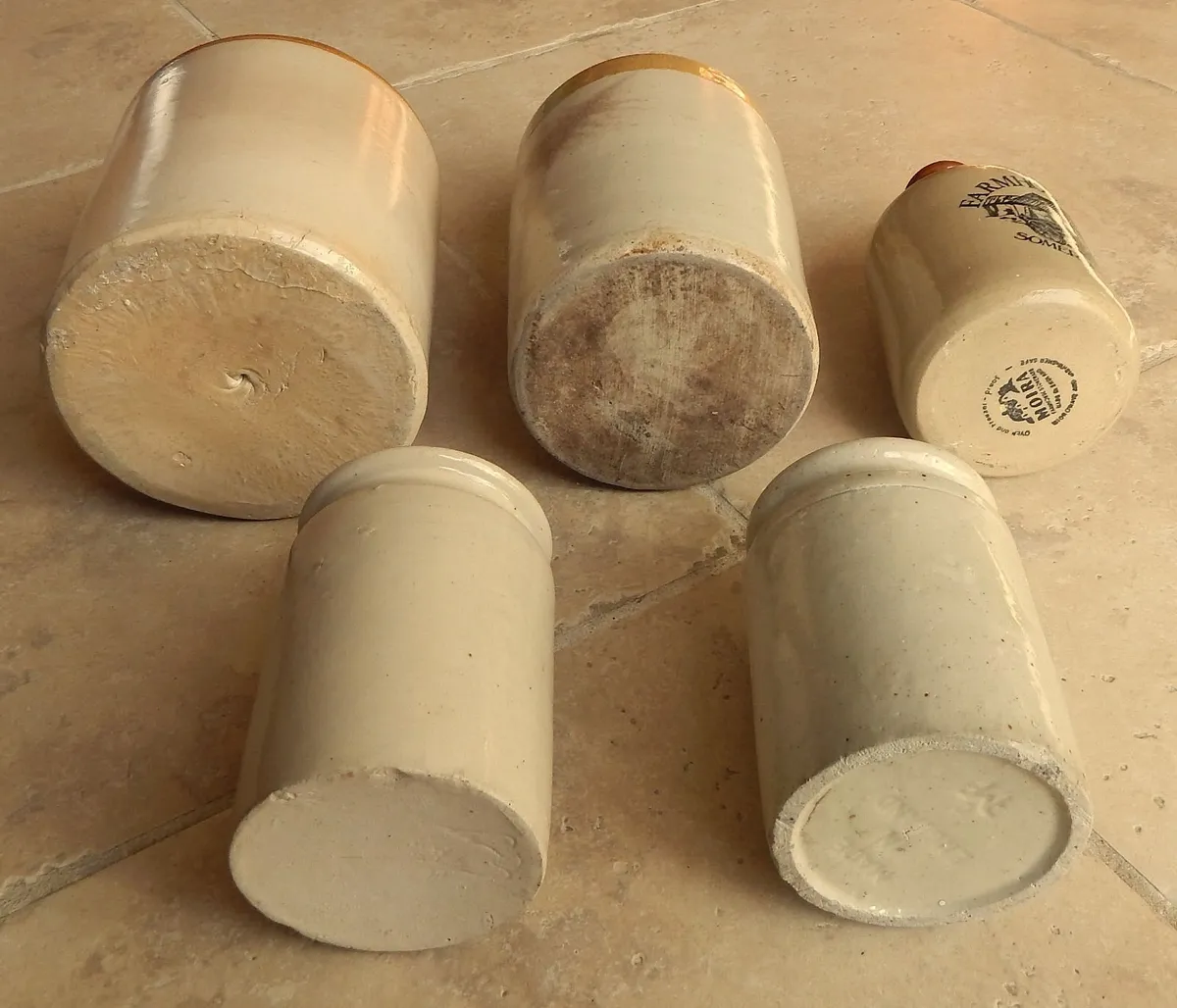 Selection of Glazed Stoneware Flagons & Jars - Image 3