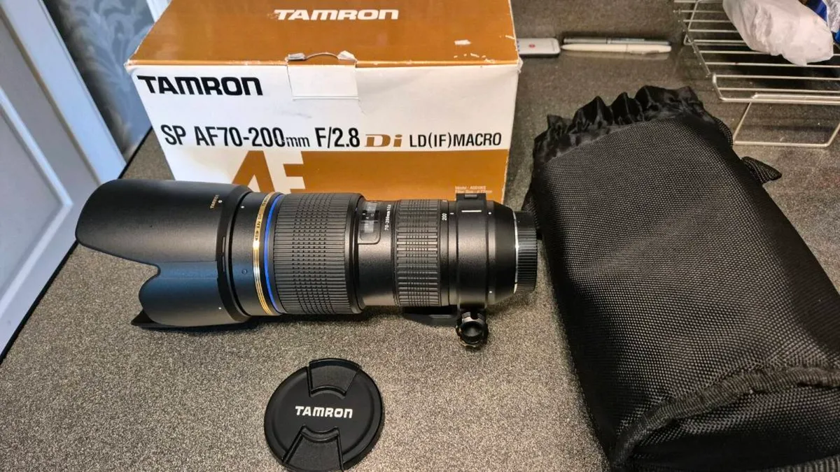 Tamron 70-200mm AF-S Lens For Nikon - Image 1