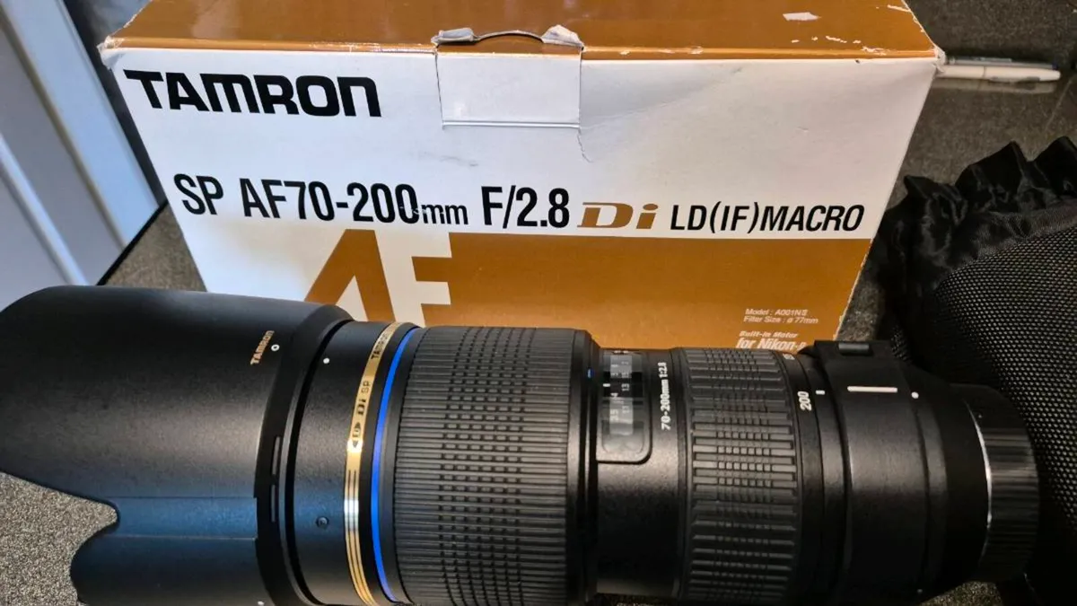 Tamron 70-200mm AF-S Lens For Nikon - Image 2