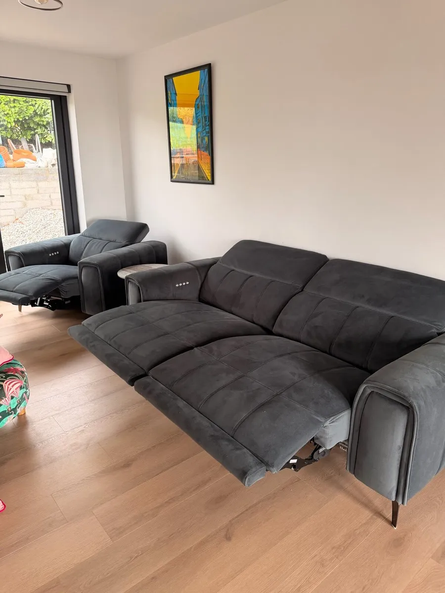 DFS Torren Power Recliner 3-Seater Sofa & Armchair - Image 3