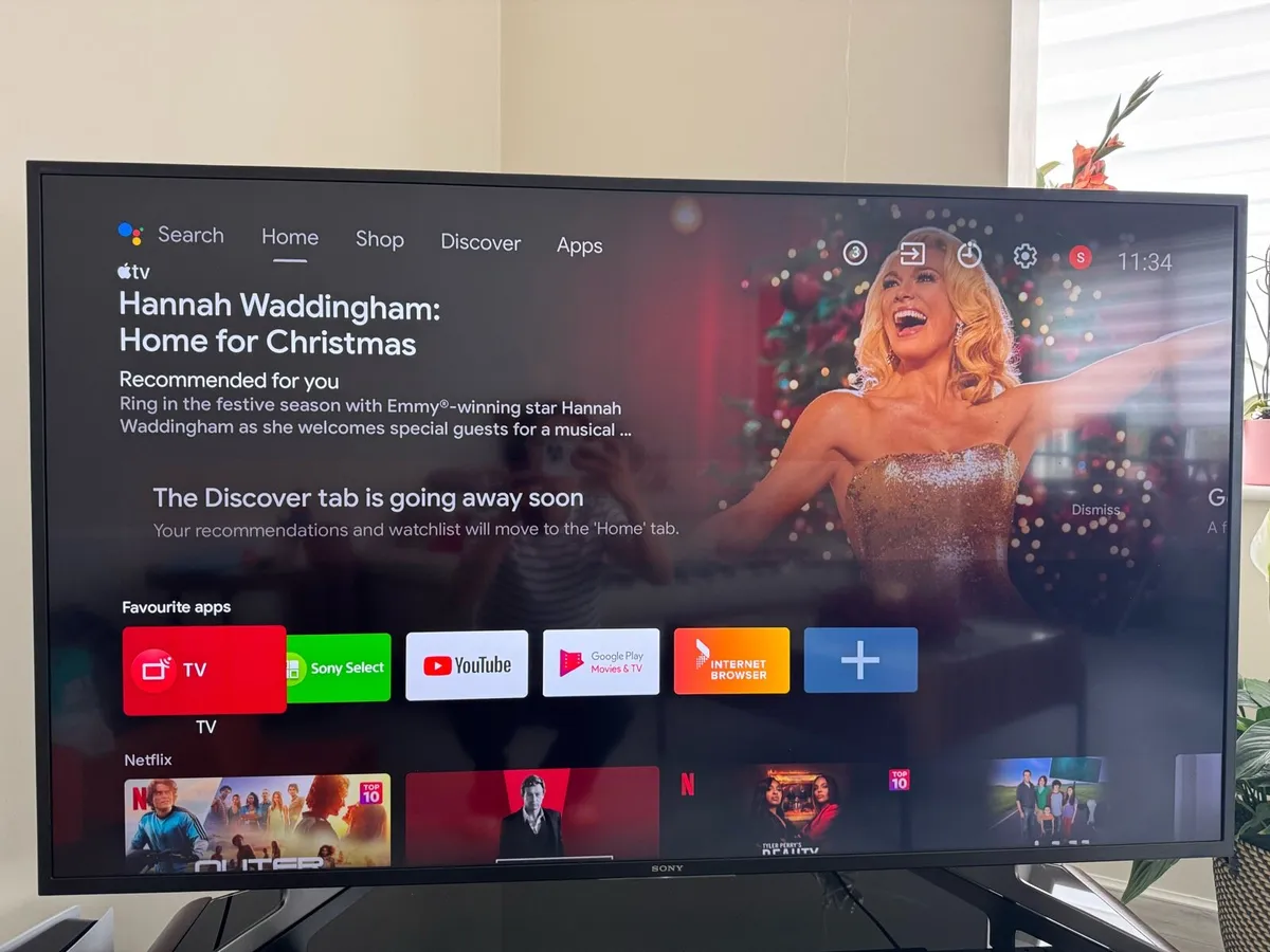 Sony 55 inch TV - Image 1