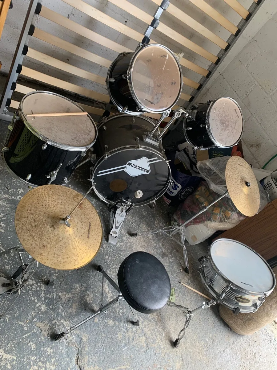 Drum set in good condition - Image 4