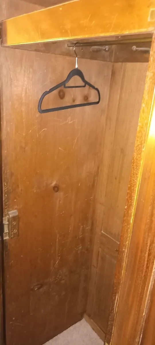 Large Victorian Mahogany Wardrobe - Image 1