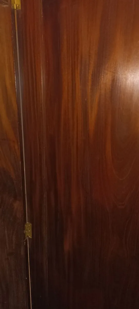Large Victorian Mahogany Wardrobe - Image 2