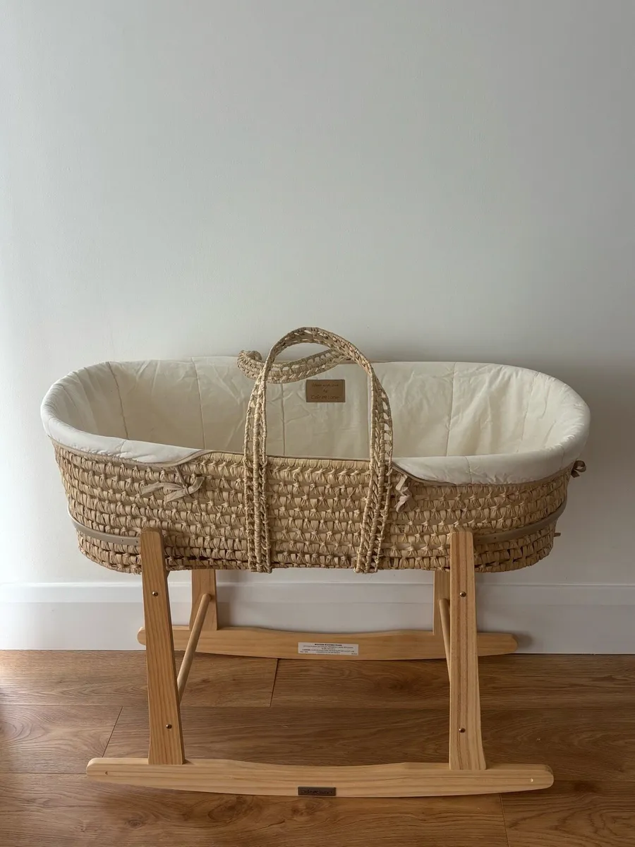 Clair de Lune Moses Basket - Image 1