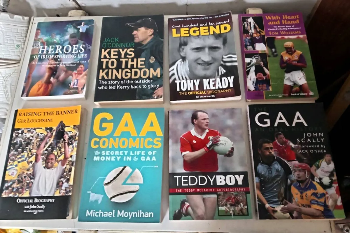 Joblot of 8 GAA/Sport Books