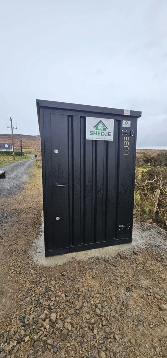 2m × 1.5m (6.6ft × 5ft) CUBE Heavy Duty Steel Shed - Image 4