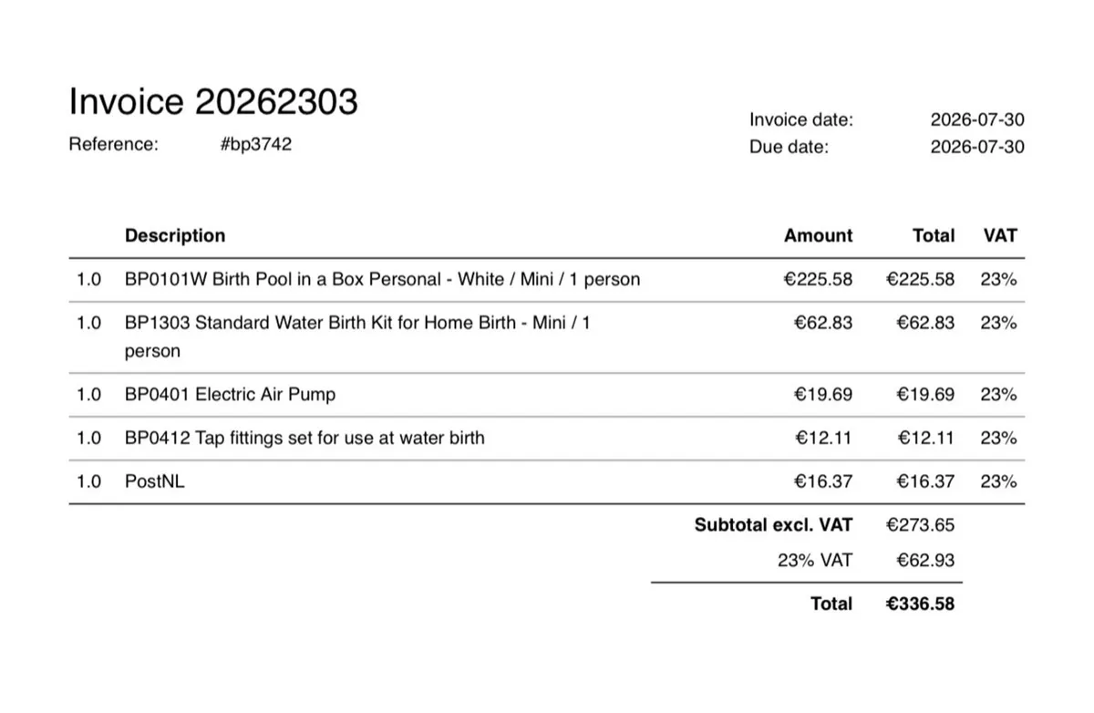Home birth pool - Image 3