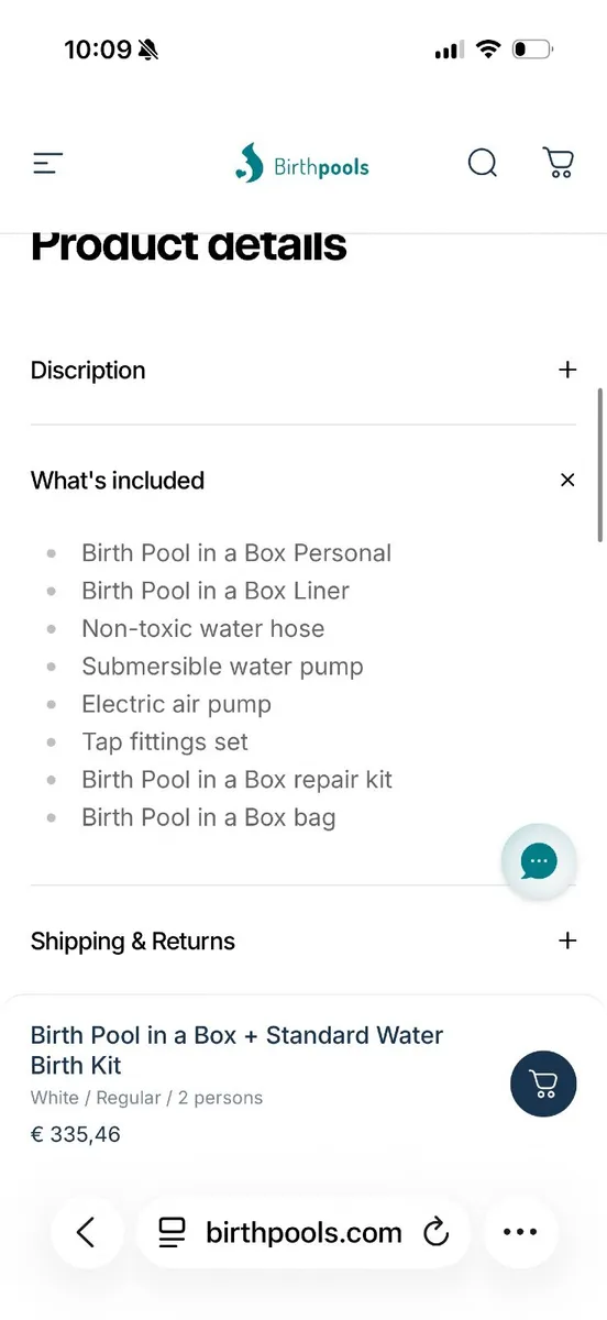 Home birth pool - Image 2