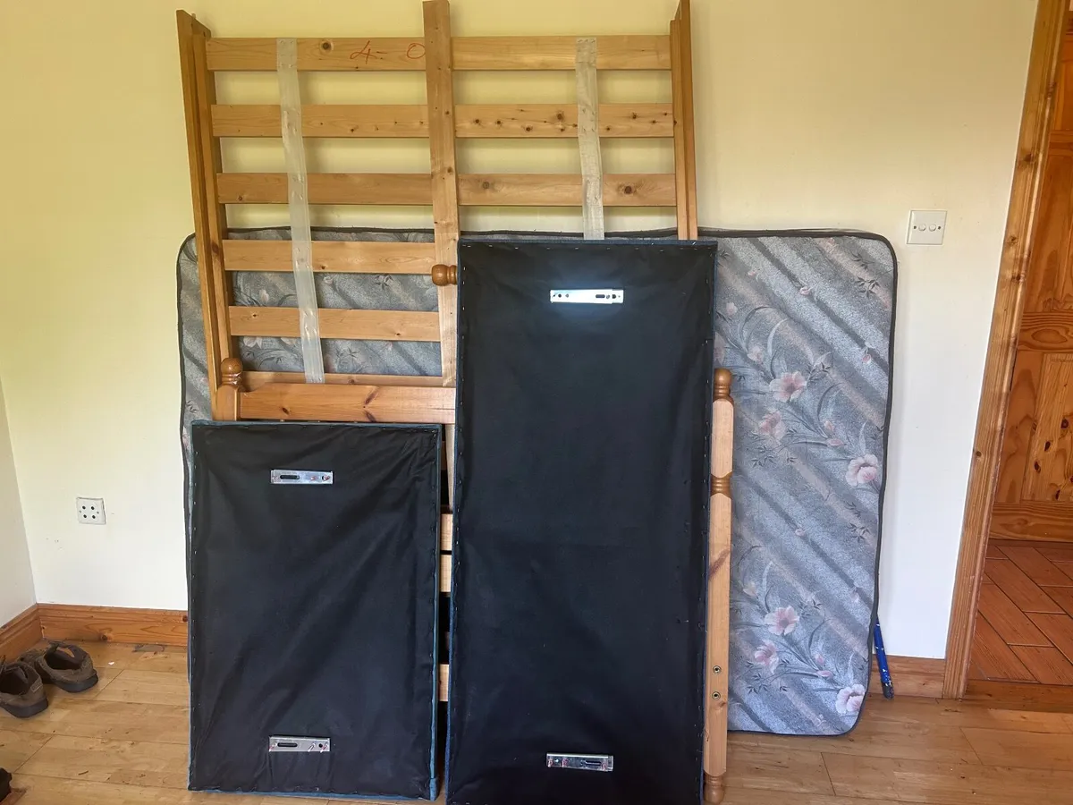 Double bed head boards and mattress free