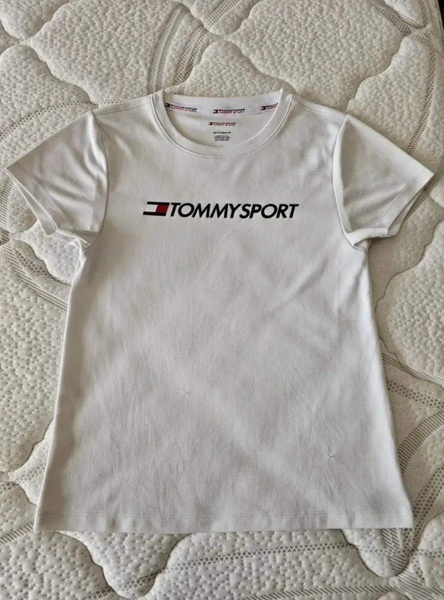 Tommy Sport Athletic Wear Ladies Women T-Shirt XS - Image 1