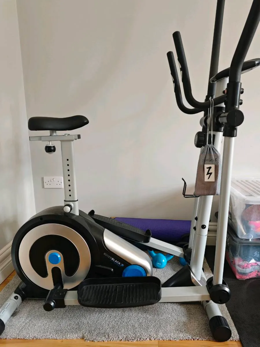 Roger Black exercise bike/cross trainer - Image 4