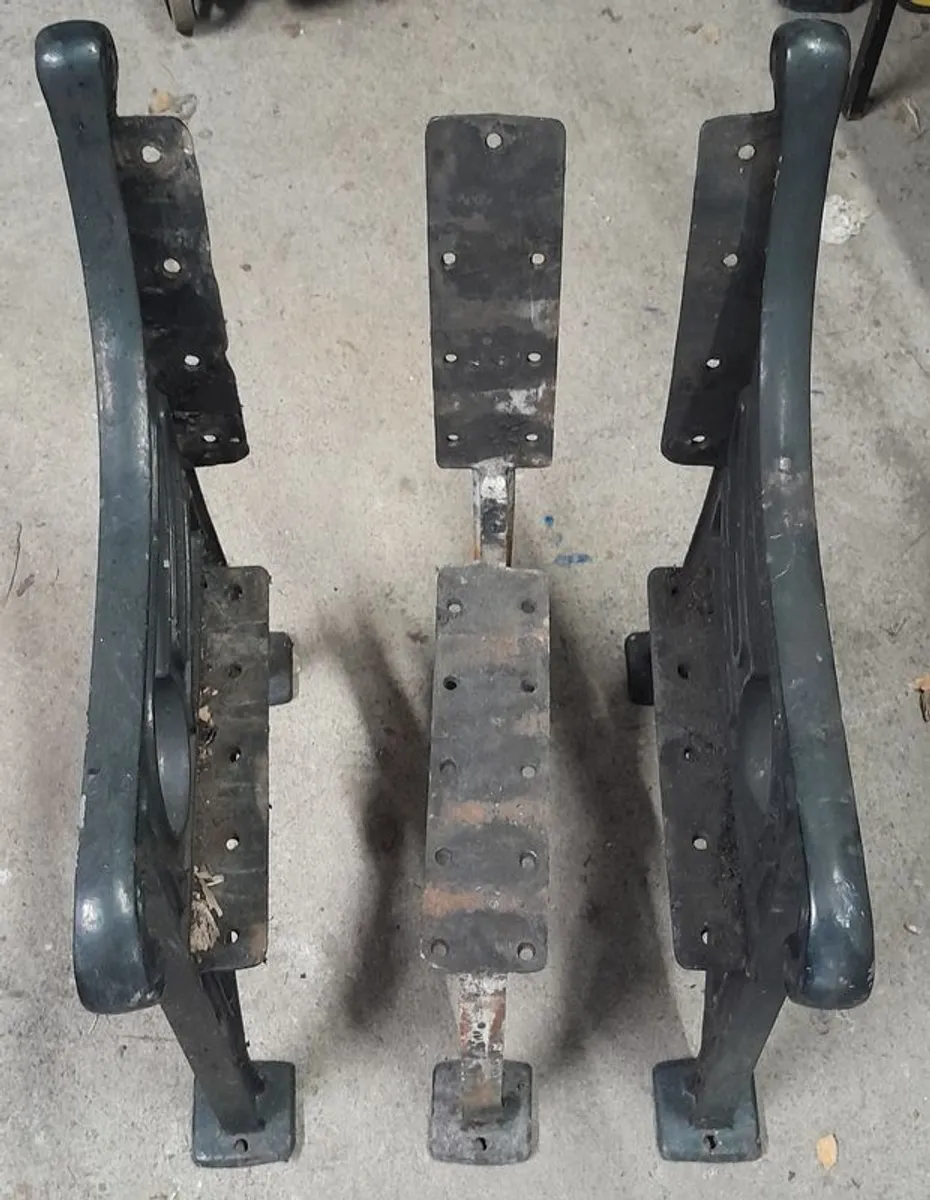 Cast Iron Bench Frame - Image 1