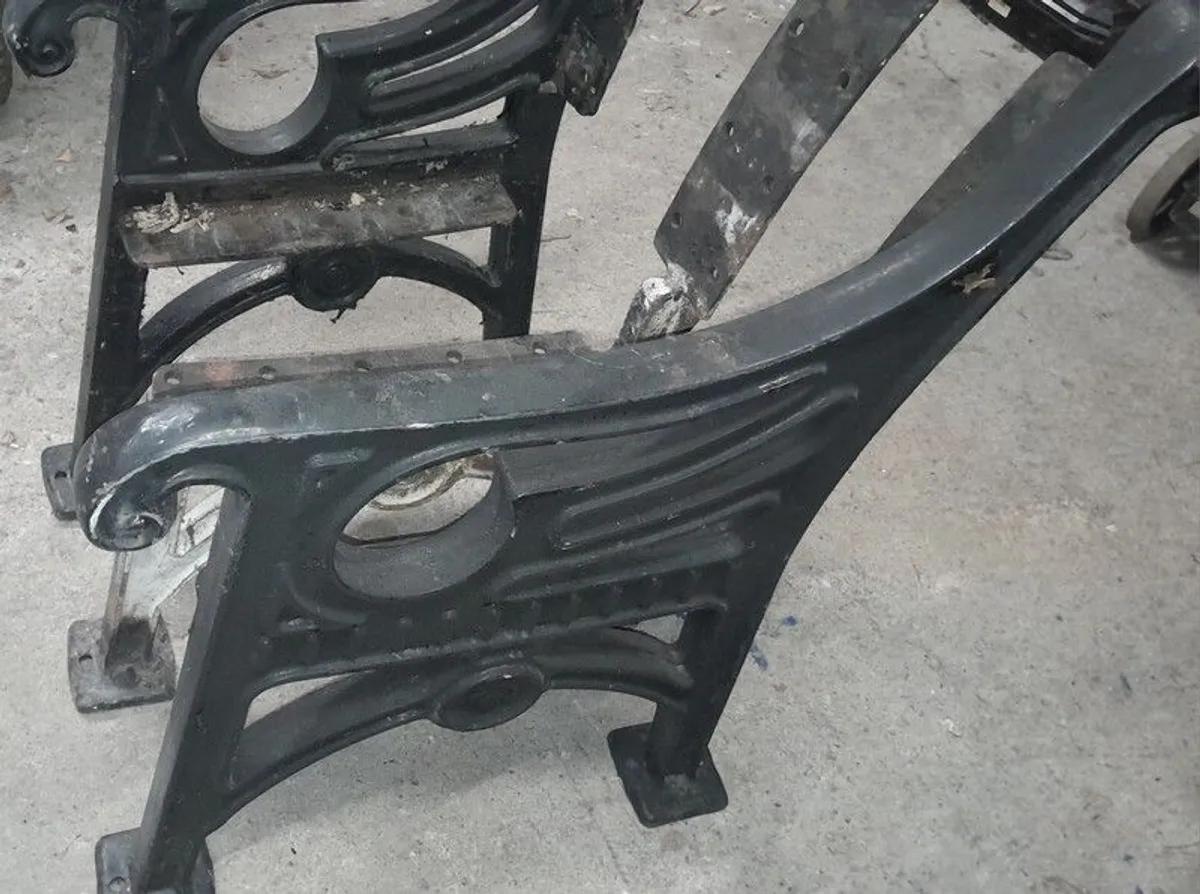 Cast Iron Bench Frame - Image 3