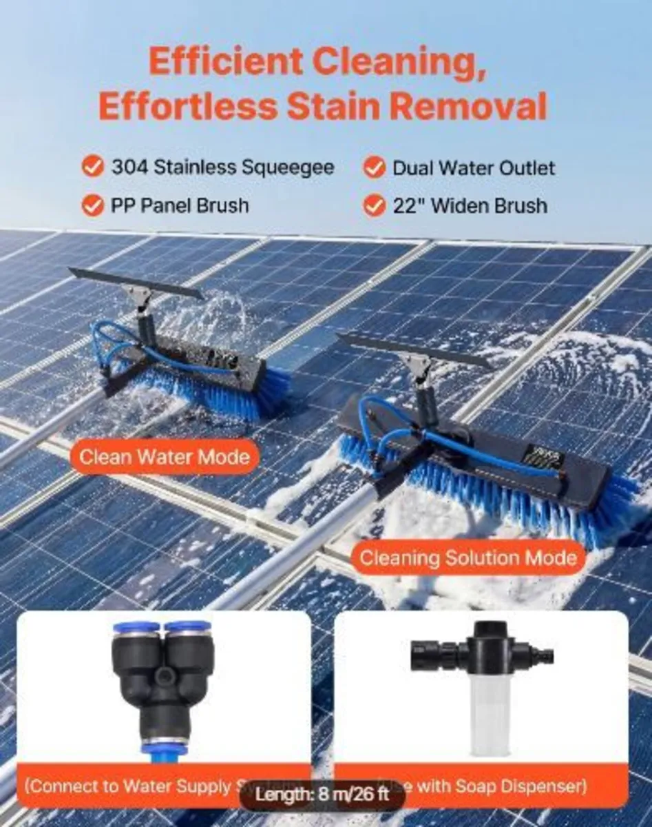 Solar Panel Cleaning Kit, 7.99 m - Image 2