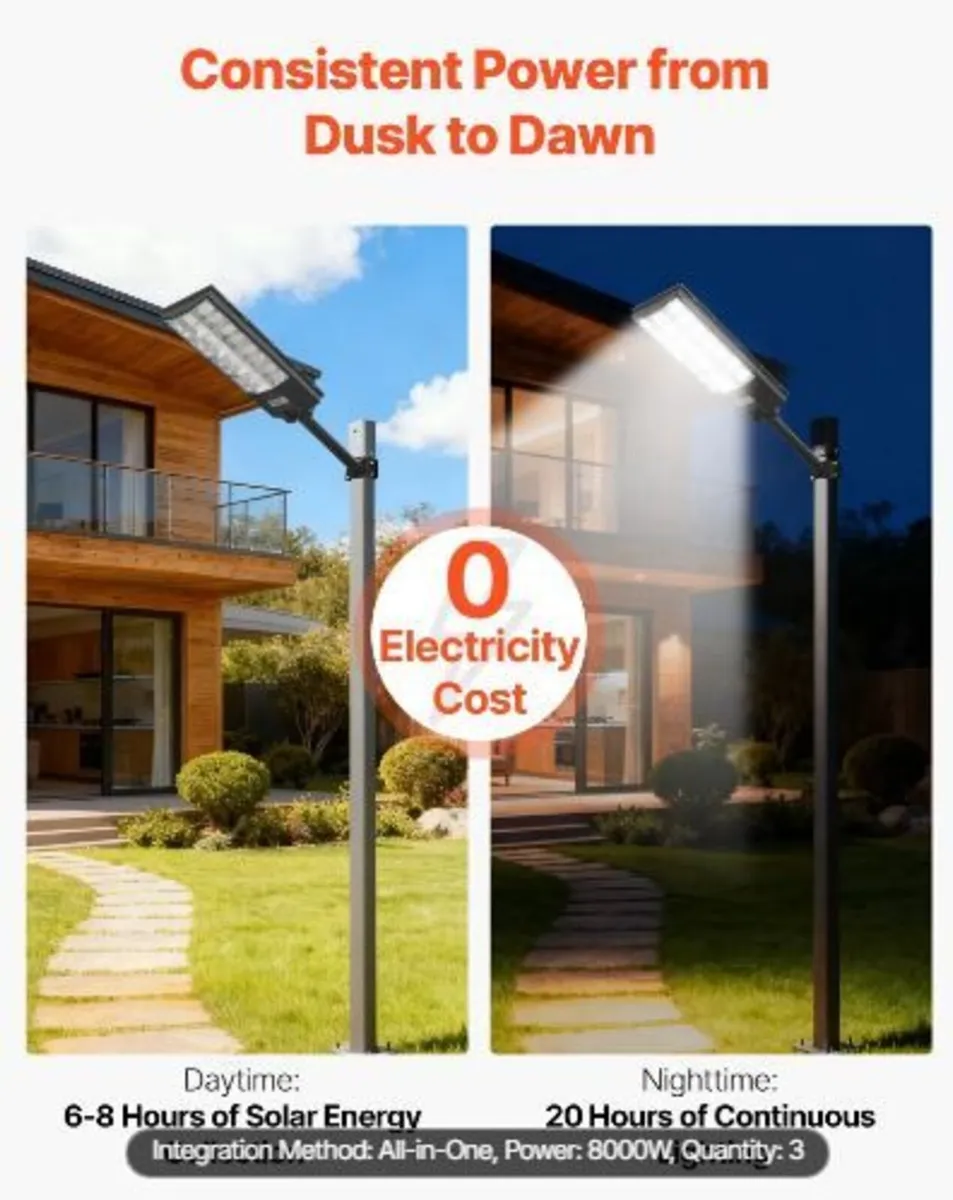 8000W Solar Street Lights Outdoor - Image 4