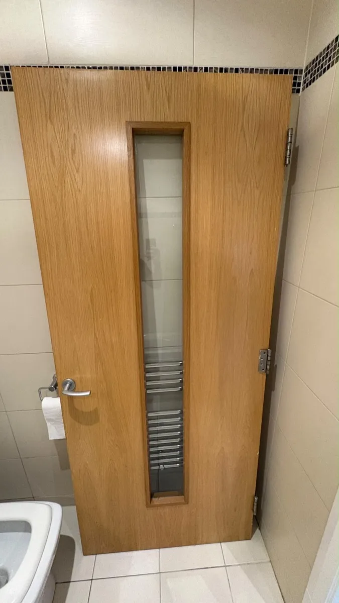 Solid flush doors + glass door - Image 2