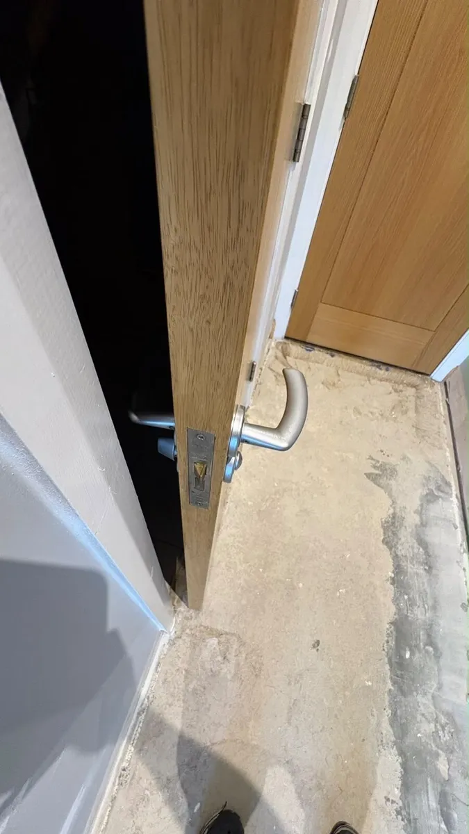 Solid flush doors + glass door - Image 3