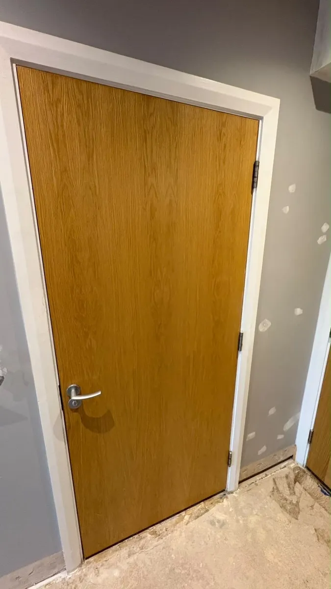Solid flush doors + glass door - Image 4