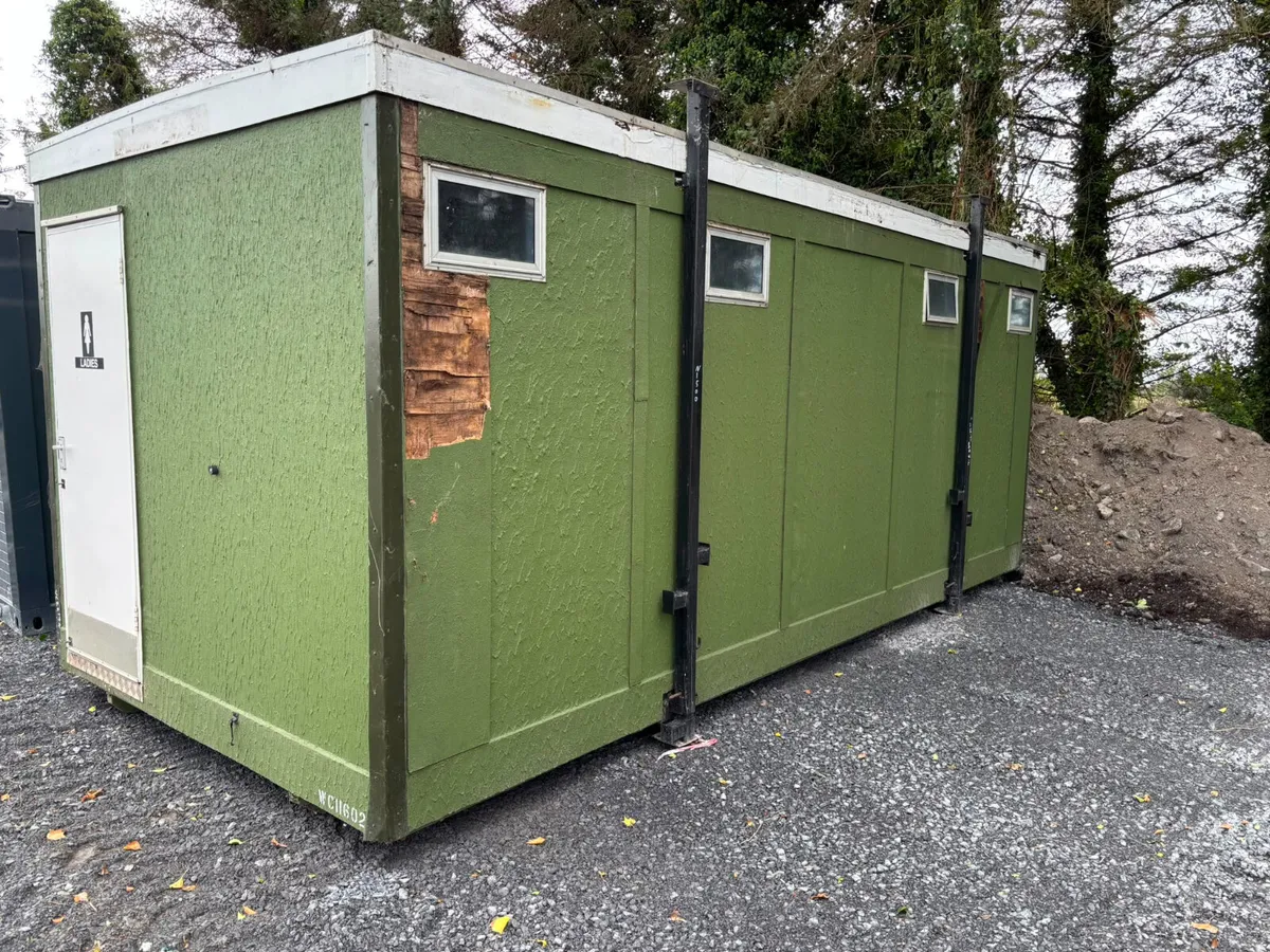 Portable toilet block cabin - Image 3
