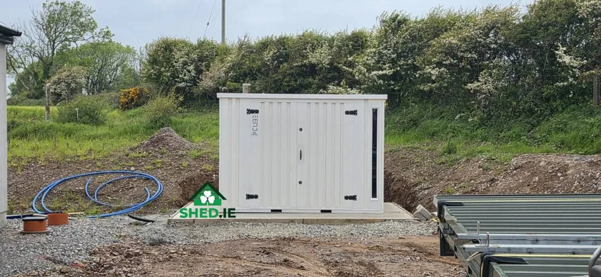 2m × 3m (6.6ft × 9.8ft) CUBE Heavy Duty Steel Shed - Image 4