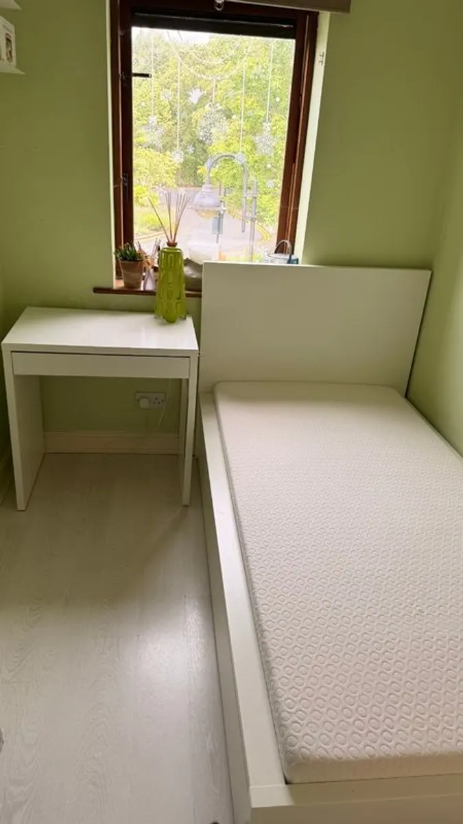 Ikea Best seller MALM Bed frame & Mattress, Standard Single - Image 2