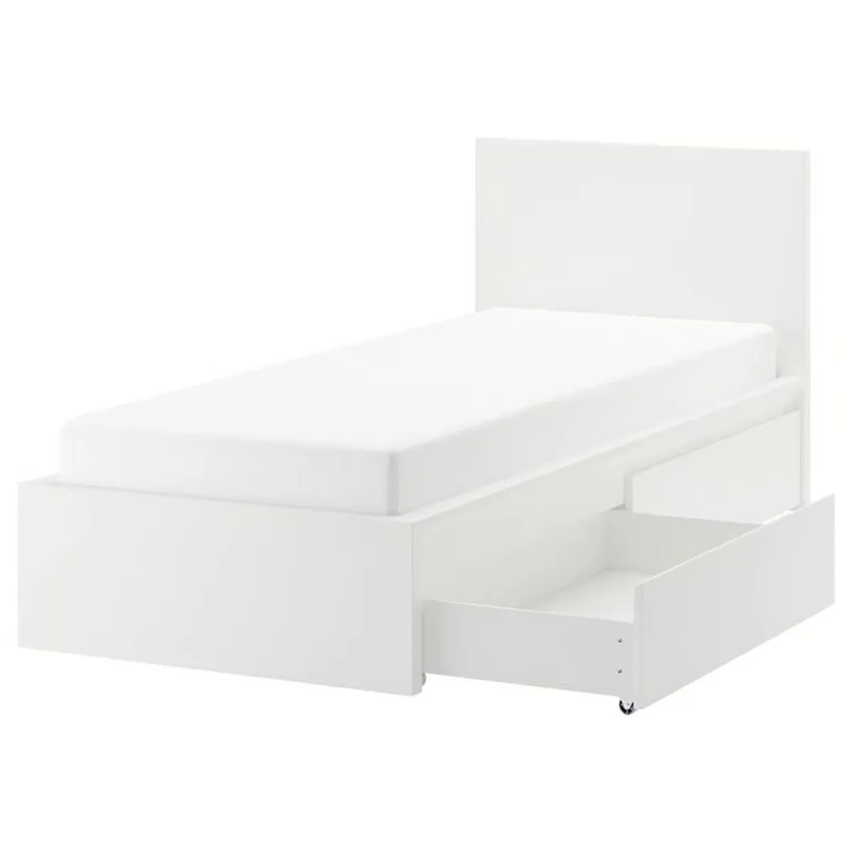 Ikea Best seller MALM Bed frame & Mattress, Standard Single - Image 4