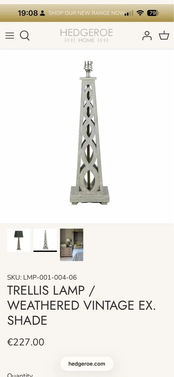Hedgeroe Table lamp/s - Image 1