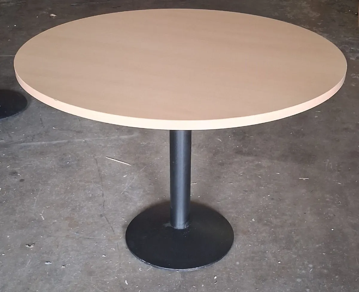 2nd hand circular canteen tables