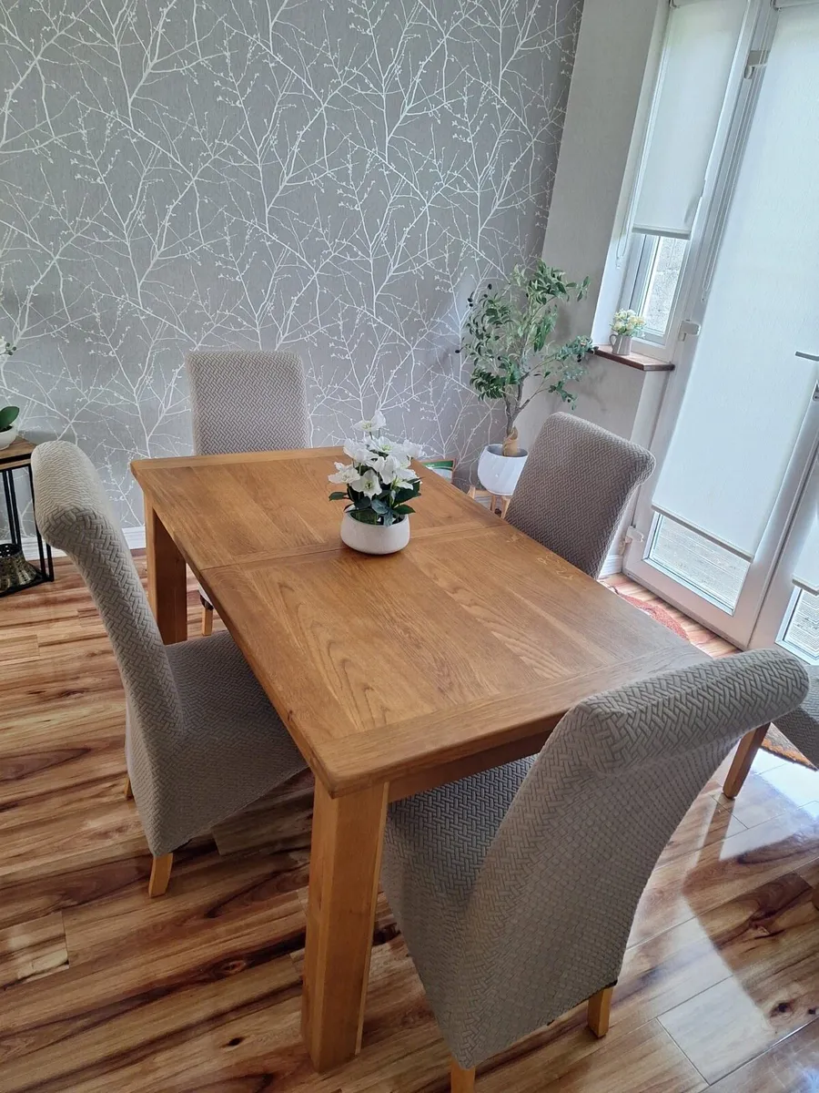 Dining Table and Chairs - Image 1