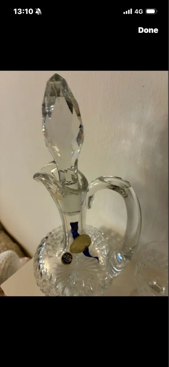 Vintage This Webb  Decanter & Glasses Set - Image 4