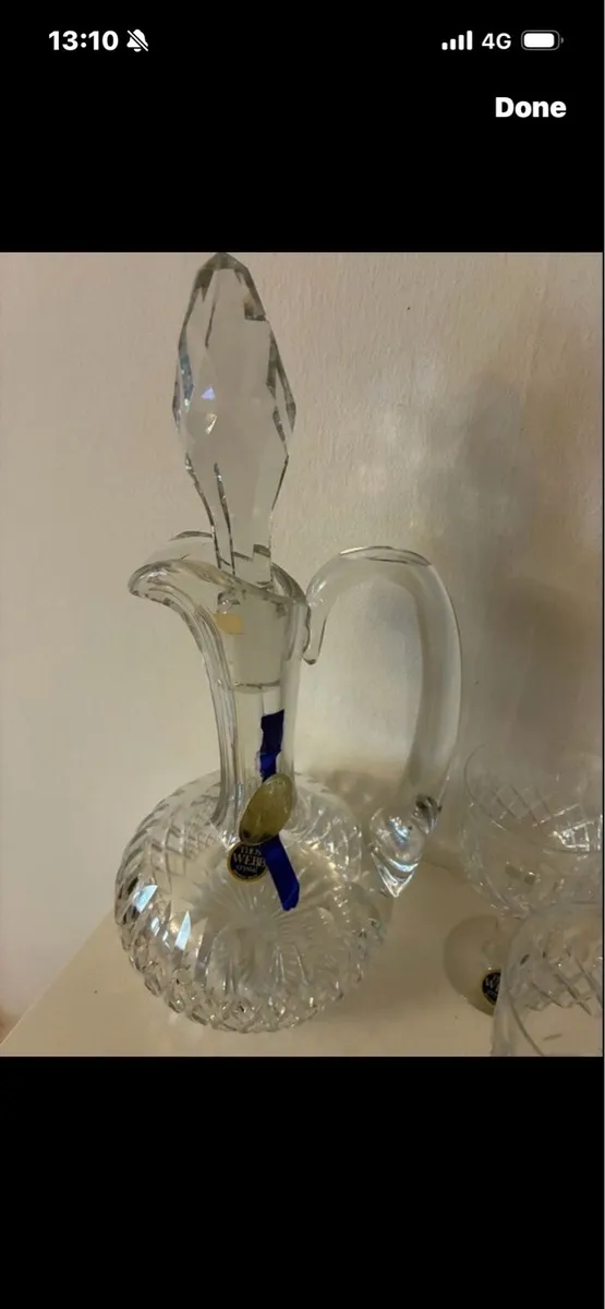Vintage This Webb  Decanter & Glasses Set - Image 2