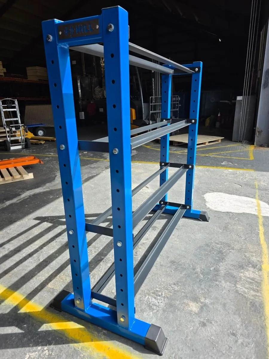 Dumbbell Storage 4  Tier Commercial Rack - Image 2