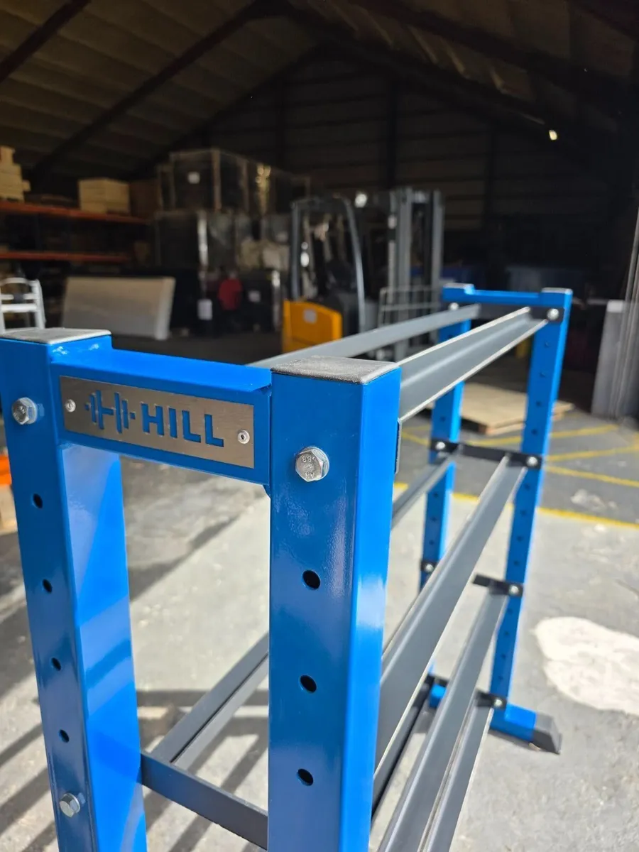 Dumbbell Storage 4  Tier Commercial Rack - Image 3