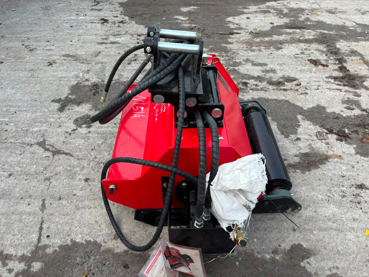 Hydraulic excavator flail mower / mulcher - Image 3