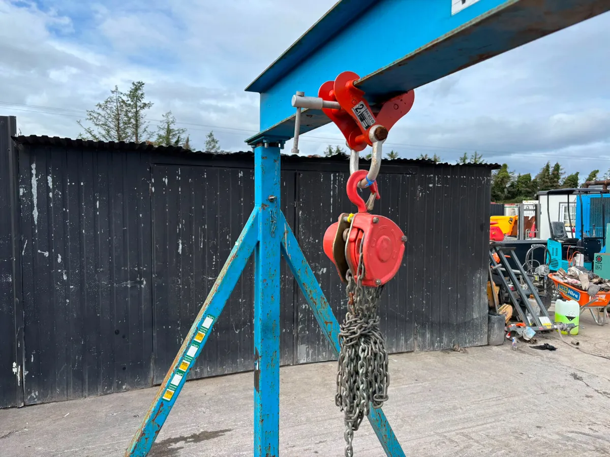 A-frame gantry  extendable crane - Image 4