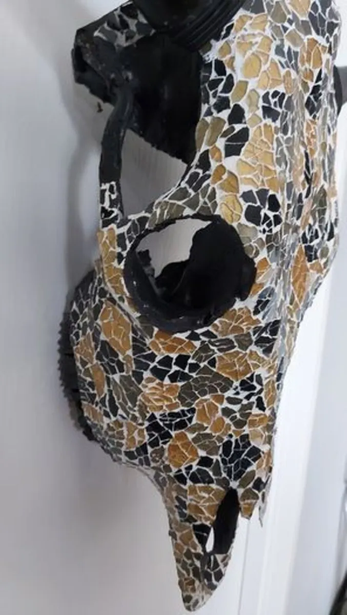 Glass Insert Bull Skull - Image 1
