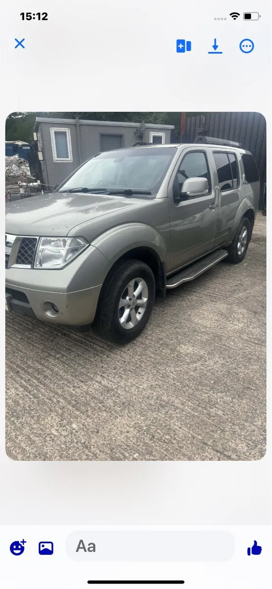 Nissan pathfinder jeep 7 seater 6 speed - Image 1
