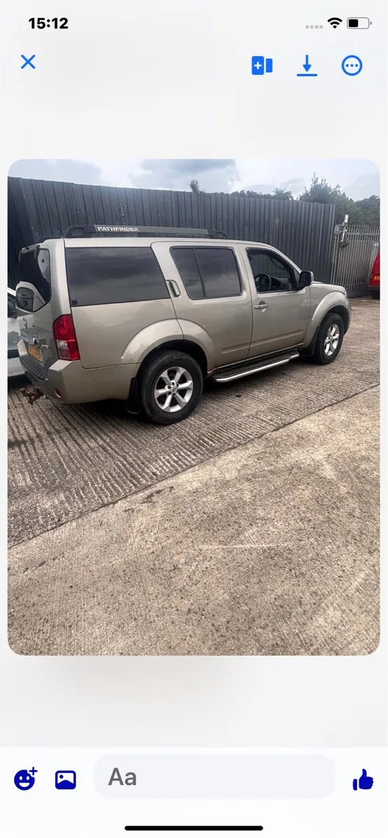 Nissan pathfinder jeep 7 seater 6 speed - Image 2