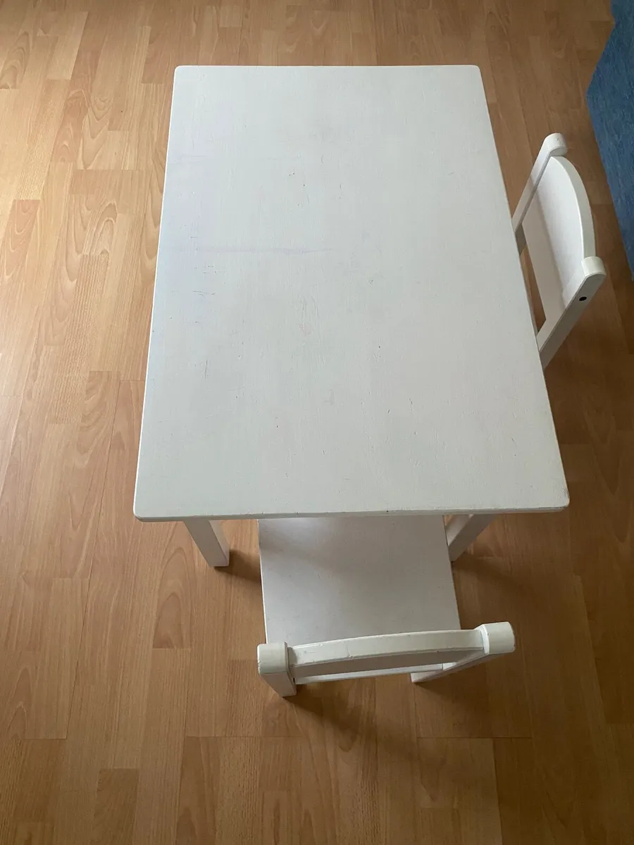 ***FREE***Ikea table and chairs, Dolls Beds & Pram - Image 2