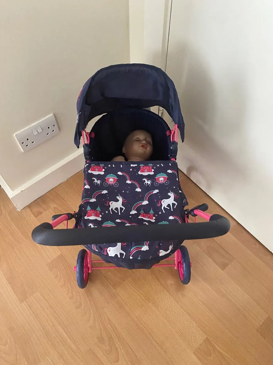 ***FREE***Ikea table and chairs, Dolls Beds & Pram - Image 4