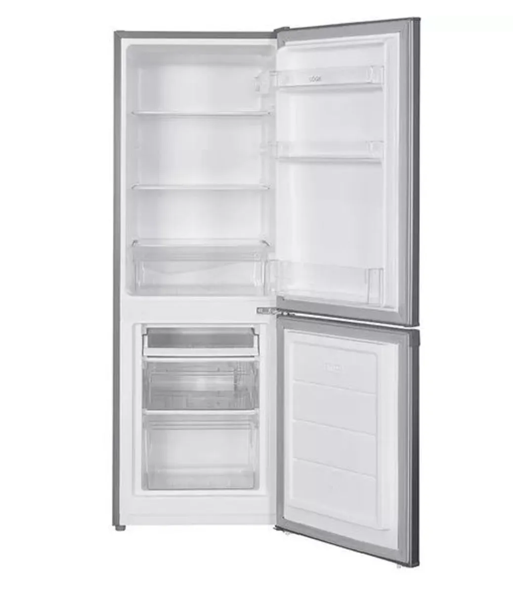 LOGIK L50BS203 60/40 Small Fridge Freezer - Silver - Image 3