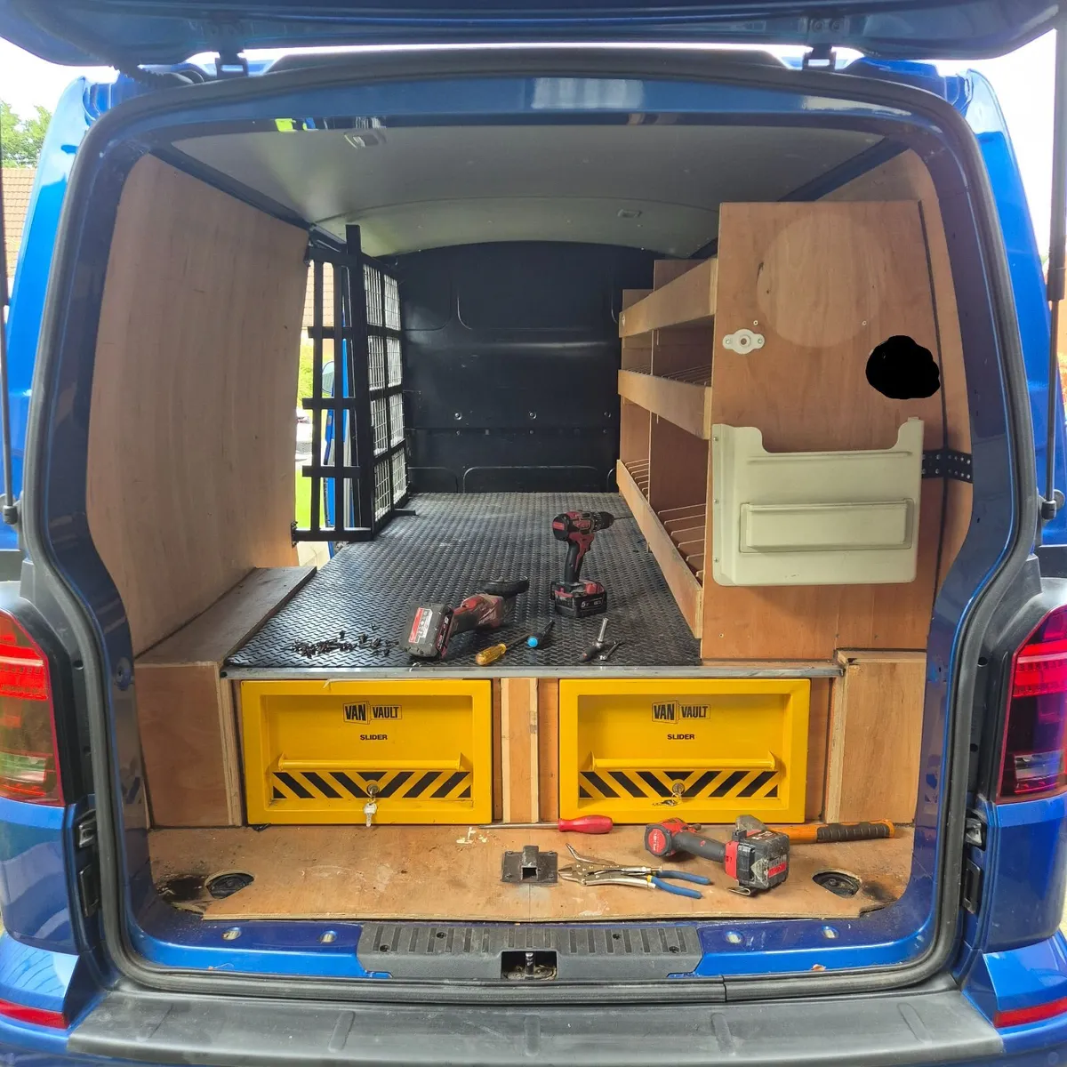 Transporter racking, shelving van vault ply lining - Image 1