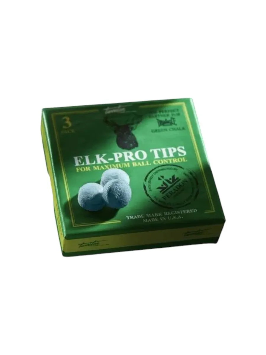 ELK PRO CUE TIPS 9mm SOFT - Image 1