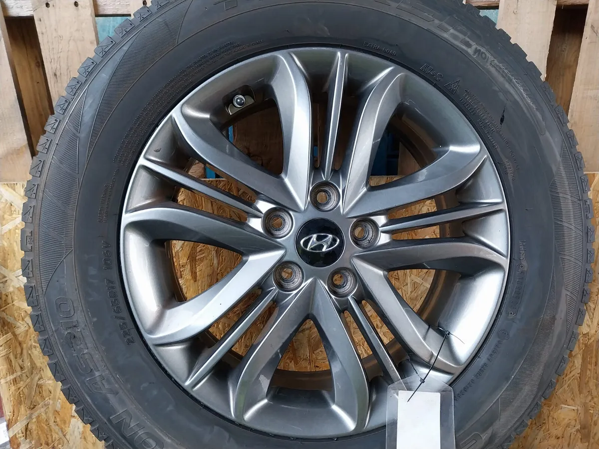 2014 HYUNDAI IX35 Alloy Wheels Set 17" - Image 4