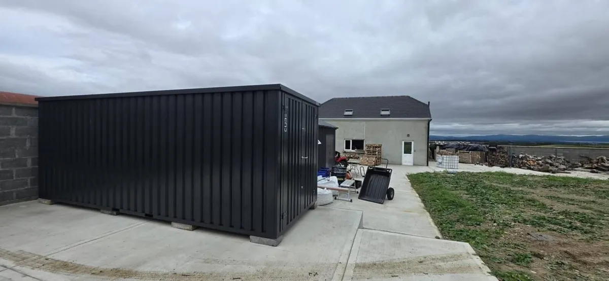 2m×6m (6.6ft × 19.7ft) CUBE Heavy Duty Steel Shed - Image 2
