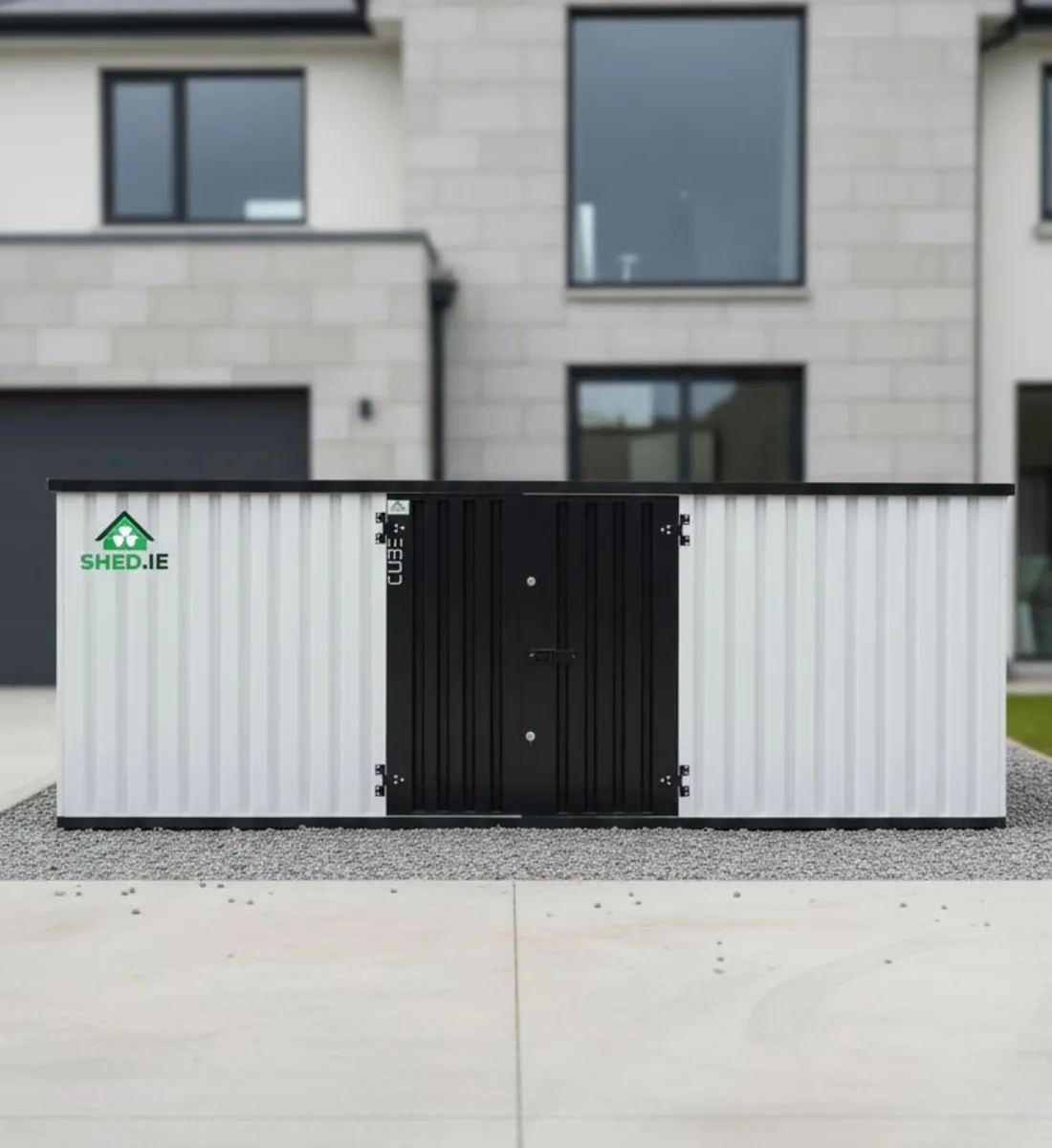 2m×6m (6.6ft × 19.7ft) CUBE Heavy Duty Steel Shed - Image 4
