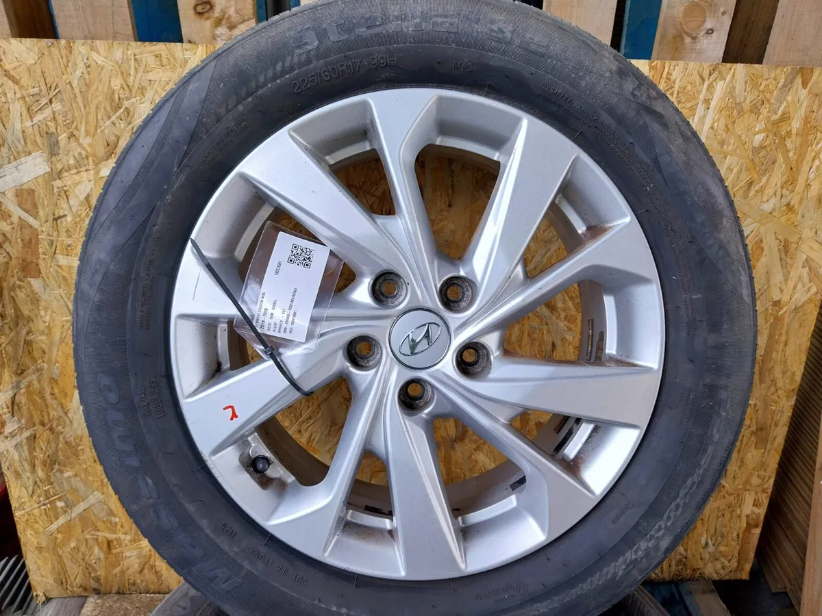 2019 HYUNDAI TUCSON Alloy Wheels Set 17" - Image 4